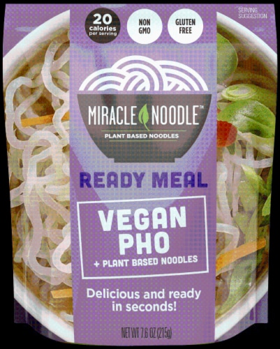 Miracle Noodle Kitchen’S Pho Noodles - Case of 6 - 8 OZ Perspective: front