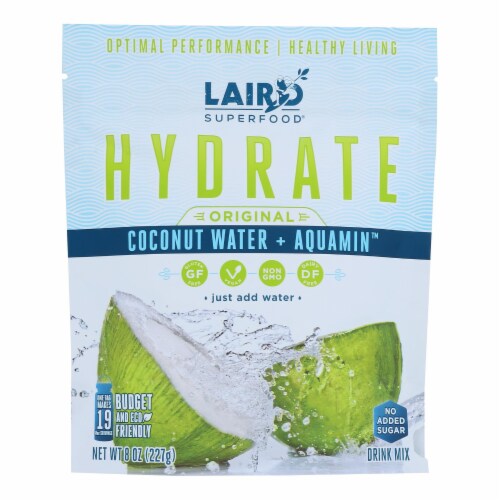 Laird Superfood - Drink Mx Hydrt Cnutwtr Org - Case of 6-8 OZ Perspective: front
