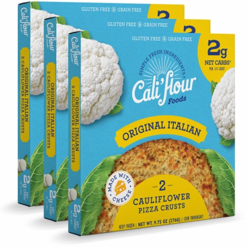 Cali'flour Foods Original Italian Pizza Crust Perspective: front