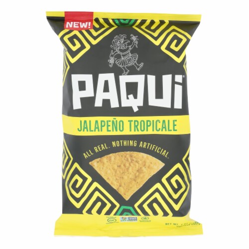Paqui - Tort Chip Jalapeno Tropcl - Case of 5 - 7 OZ Perspective: front
