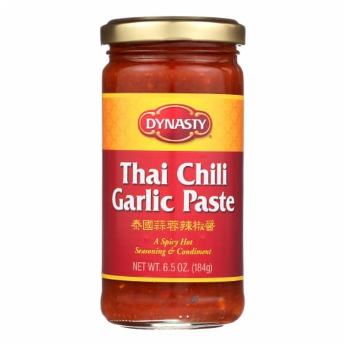 Dynasty Garlic Paste - Thai Chili - Case of 12 - 6.5 oz. Perspective: front