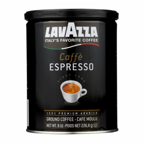 Lavazza Ground Coffee - Espresso Canned - Case of 12 - 8 oz, Case of 12 - 8  OZ each - Kroger