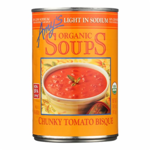 Amy's - Organic Chunky Tomato Soup - Case of 12 - 14.5 oz Perspective: front