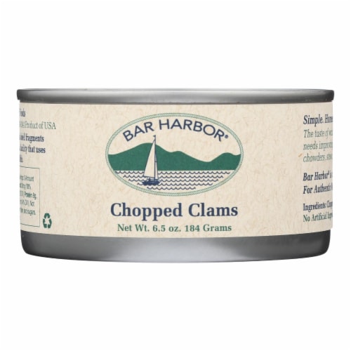 Bar Harbor - Chopped Clams 6.5 oz. - Pack of 12 Perspective: front