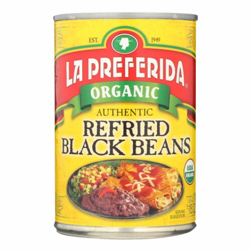 La Preferida Beans - Organic Beans - Case of 12 - 15 oz. Perspective: front