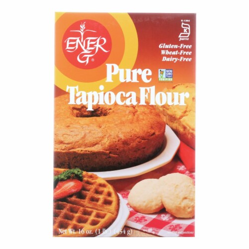 Ener-G Foods - Flour - Tapioca - Pure - Wheat Free - 16 oz - case of 12 Perspective: front