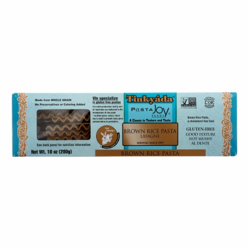 Tinkyada Brown Rice Pasta - Lasagna - Case of 12 - 10 oz Perspective: front