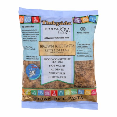 Tinkyada Brown Rice Pasta - Little Dreams - Case of 12 - 14 oz Perspective: front