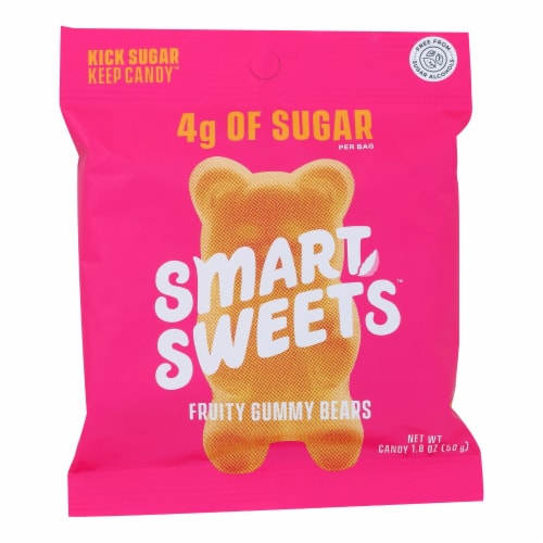 Smartsweets - Gummy Bears Fruity - Case of 12 - 1.8 OZ Perspective: front