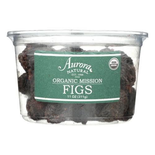 Aurora Natural Products - Organic Mission Figs - Case of 12 - 11 oz. Perspective: front