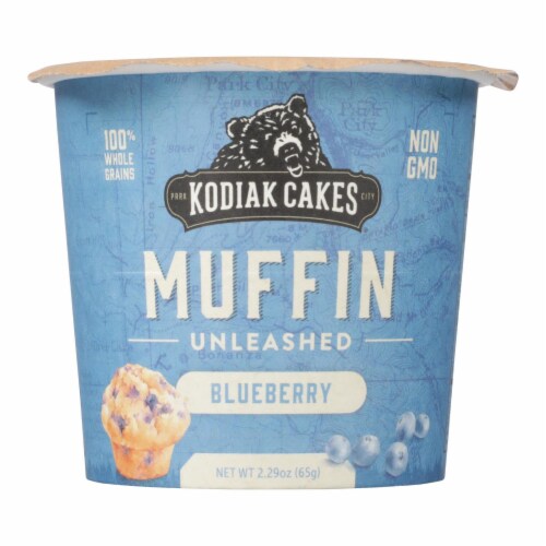 Kodiak Cakes Muffin Unleashed - Case of 12 - 2.29 OZ Perspective: front