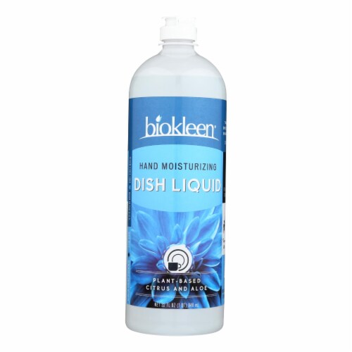 Biokleen Natural Dish Liquid - Case of 12 - 32 oz Perspective: front