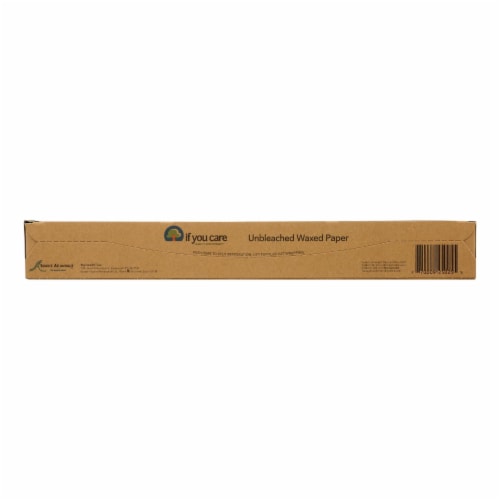 If You Care Waxed Paper - Natural - Case of 12 - 75 sq. ft. Perspective: front