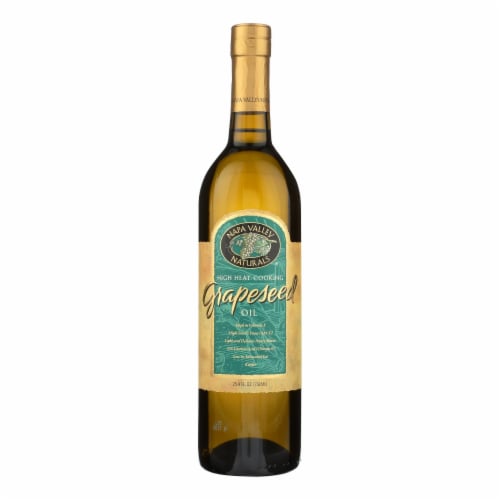 Napa Valley Naturals Grapeseed Oil - Case of 12 - 25.4 Fl oz. Perspective: front