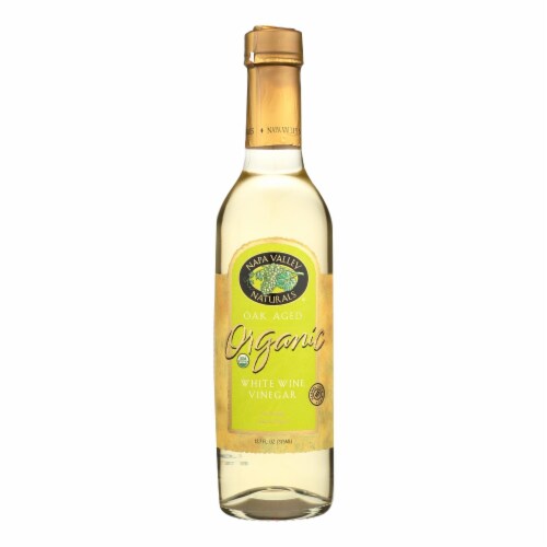 Napa Valley Naturals Organic White Wine - Vinegar - Case of 12 - 12.7 Fl oz. Perspective: front