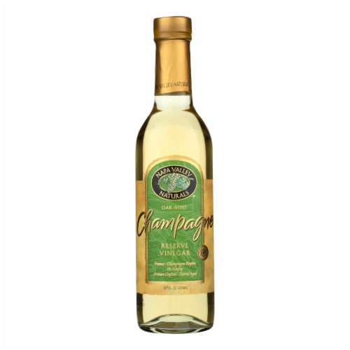 Napa Valley Naturals Champagne Reserve Wine Vinegar - Vinegar - Case of 12 - 12.7 Fl oz. Perspective: front