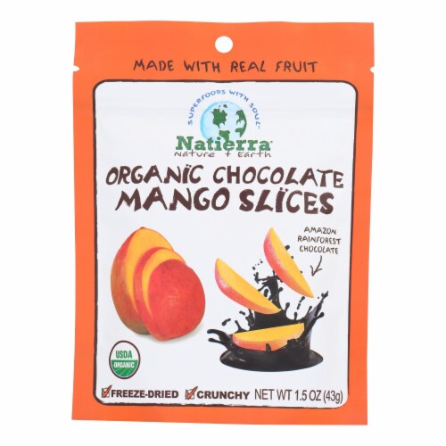 Natierra Organic Chocolate Mango Slices Case Of 12 1 5 Oz Case Of 12 1 5 Oz Each Dillons Food Stores