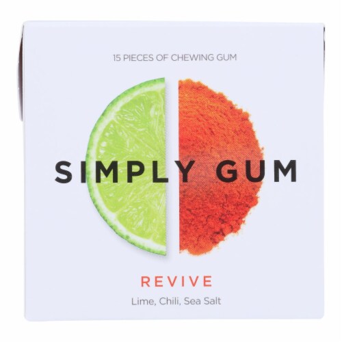 Simply Gum - Gum Revive - Case of 12 - 15 CT Perspective: front