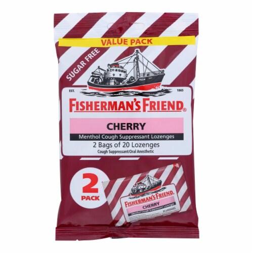 Fisherman's Friend - Lozenges Fat Free Cherry Sugar Free - Case of