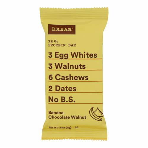 Rxbar - Protn Bar Ban Chocolate Walnt 1.83 OZ - Pack of 12 Perspective: front