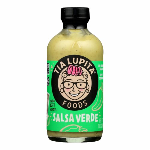 Tia Lupita - Salsa Verde - Case of 12 - 8 oz. Perspective: front