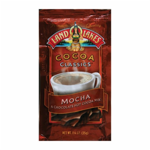 Land O' Lakes Cocoa Classics Chocolate & Mocha - Case of 12 - 1.25 oz Perspective: front