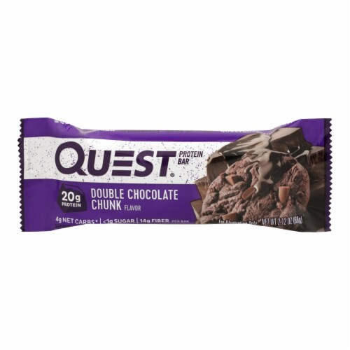 Quest Bar - Double Chocolate Chunk - 2.12 oz - Pack of 12, Case of 12 ...