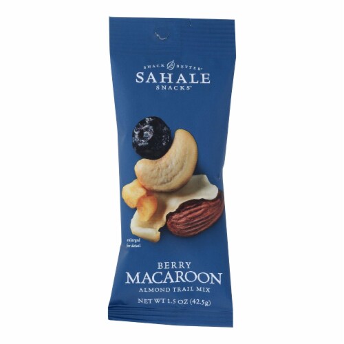 Sahale Berry Macaroon Almond Trail Mix  - Case of 9 - 1.5 OZ Perspective: front