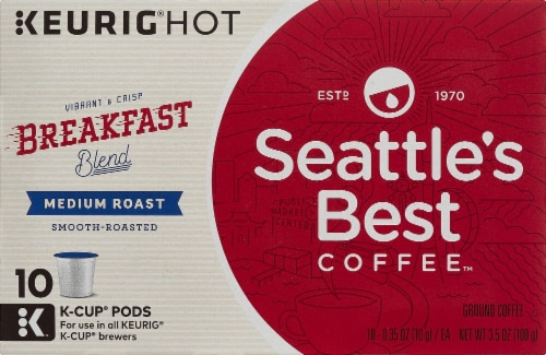 Seattle s Best Breakfast Blend Medium Roast Coffee K Cup Pods 60 ct Harris Teeter
