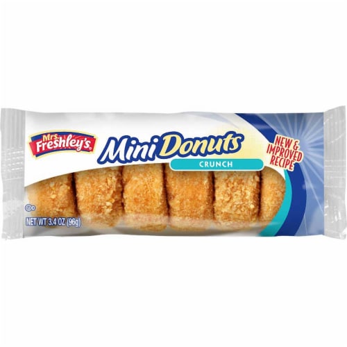 Mrs Freshleys Crunch Mini Donut, 3.4 Ounce -- 72 per case., 6-12-3.4 ...