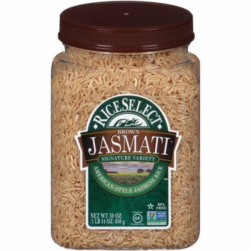RiceSelect Gluten Free Jasmati Brown Rice (4 Pack) Perspective: front