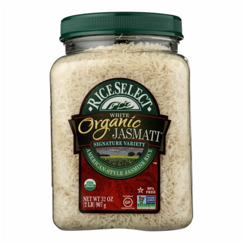 RiceSelect Organic Jasmati Long Grain Rice Perspective: front