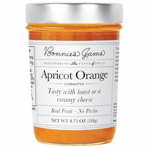 Bonnie's Jams Apricot Orange Perspective: front