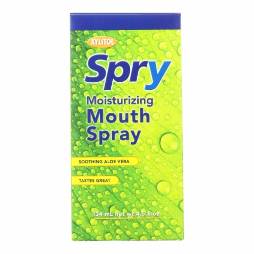 Spry Moisturizing Mouth Spray Perspective: front