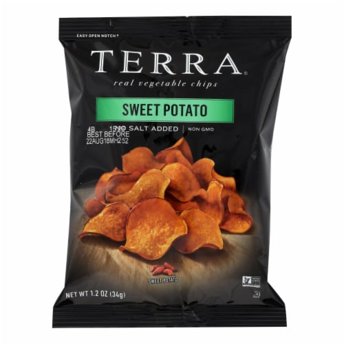 Terra Chips Sweet Potato Chips - Case of 24 - 1.2 OZ Perspective: front