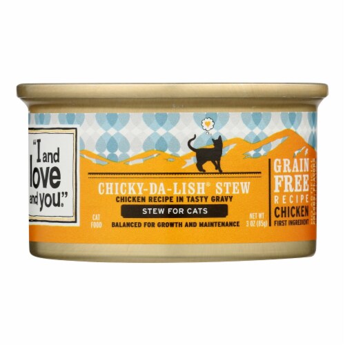 I And Love And You - Canned Cat Food - Chicken - Case of 24 - 3 OZ Perspective: front