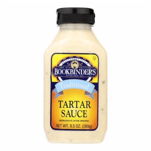 Bookbinder's - Tartar Sauce - Traditional - Case of 9 - 9.5 oz. Perspective: front