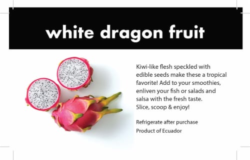 White Dragon Fruit Perspective: left