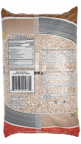 Pinto Beans Bag Perspective: left