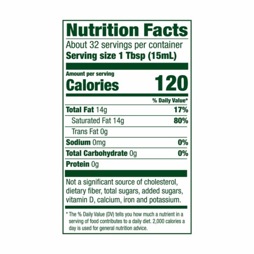 Simple Truth Organic® Pure Liquid Coconut Oil x 2 Perspective: left