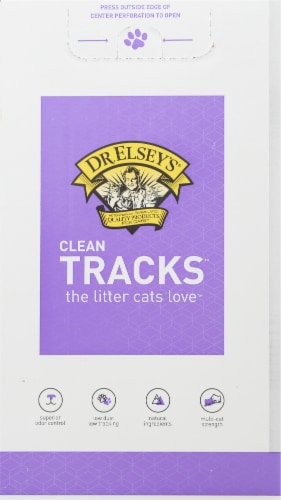 Dr. Elsey's® Clean Tracks® Unscented Clumping Cat Litter Perspective: left