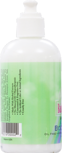 Rainbow Baby Oh Baby Unscented Herbal Body Lotion Perspective: left