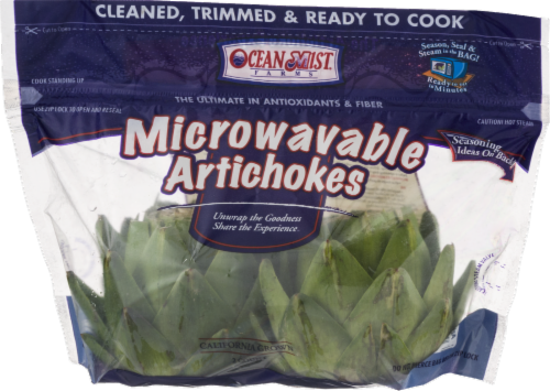 Ocean Mist Farms Microwavable Artichokes Perspective: left