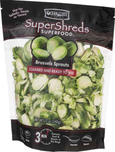Ocean Mist Farms Super Shreds Brussels Sprouts Perspective: left