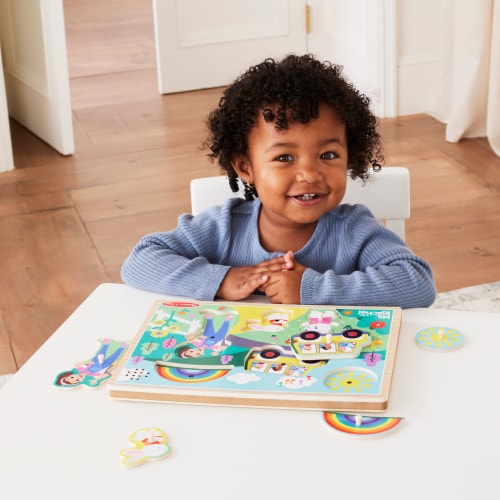 Melissa & Doug Ms. Rachel Sound Puzzle Perspective: left