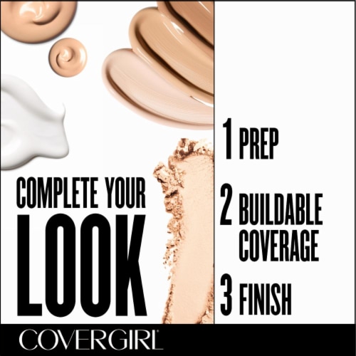 CoverGirl TruBlend Makeup Soft Honey Foundation Perspective: left