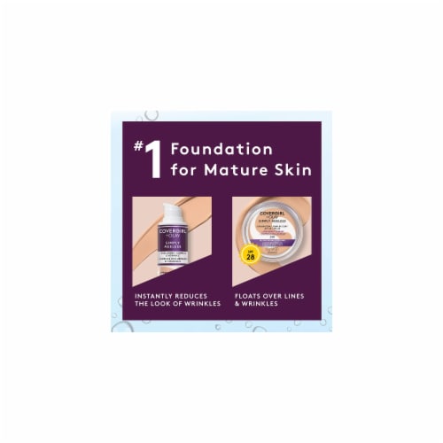 CoverGirl + Olay Simply Ageless 3-in-1 Liquid Foundation -  205 Ivory Perspective: left