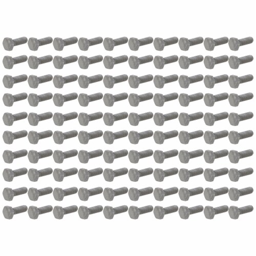 Hillman Galvanized 3/8 x 1.5 Inch Hex Bolts, Wood-Wood/Metal-Metal (100 Pack) Perspective: left