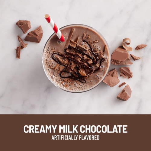 SlimFast Original Creamy Milk Chocolate Meal Replacement Shakes Perspective: left