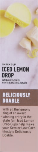 SlimFast Keto Iced Lemon Drop Snack Cup, 14 Count 